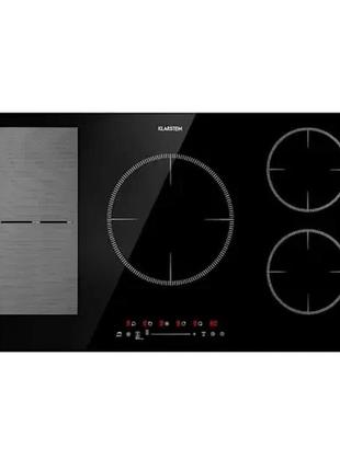 Индукционная плита индукционная варочная панель delicatessa 90 цвет черный (10035181)