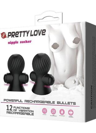 Вібростимулятори для сосків pretty love-nipple sucker, bi-014545