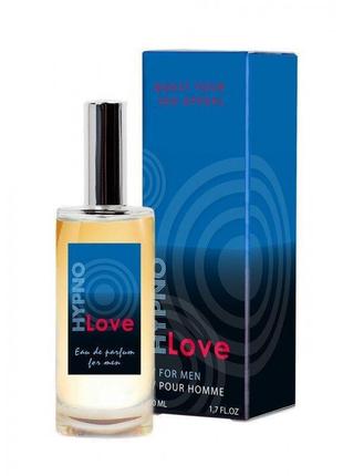 Туалетна вода з феромонами для чоловіків hypno love, 50 ml