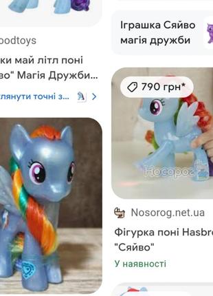 Фігурка поні hasbro 8