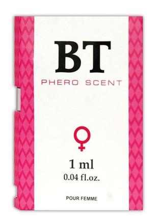 Парфуми з феромонами для жінок bt phero scent, 1 ml