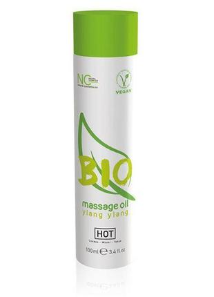 Масажна олія hot bio massage oil ylang ylang, 100 мл1 фото