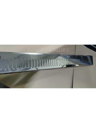 Накладка на задний бампер renault trafic (трафик), нерж 145см. без надписи
carmos