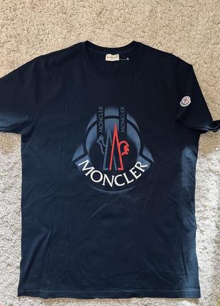 Футболка новая moncler оригинал бренд размер l,xl на  размер 50-524 фото