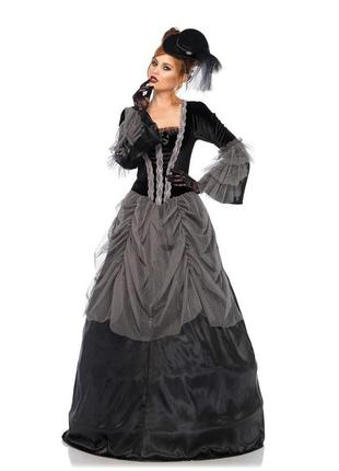 Костюм вікторіанська бальна сукня leg avenue victorian ball go...