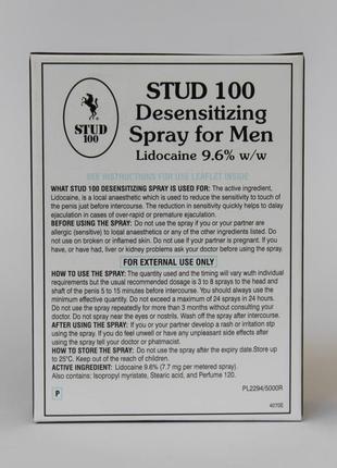 Спрей-пролонгатор «stud 100» оригінал англія