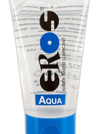Лубрикант eros aqua на водній основі, 50 мл