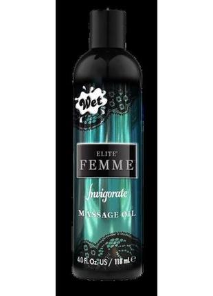 Масажне олія flite femme wet invigorate 118 мл