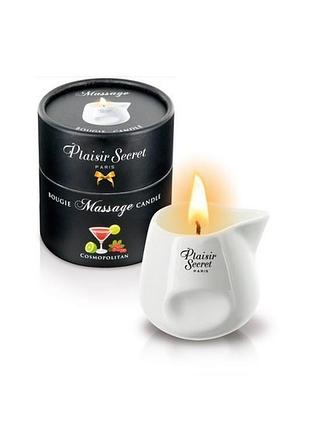 Масажна олія свічка plaisir secret cosmopolitan 80 мл
