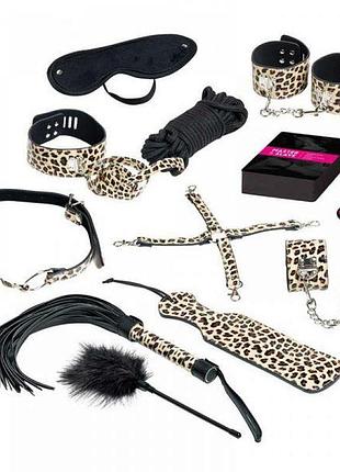 Набір бдсм 10 предметів master&slave;, leopard 3