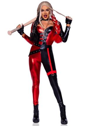 Костюм leg avenue harley q catsuit s