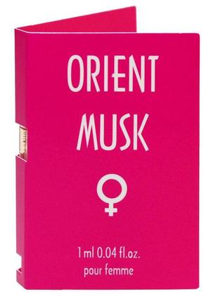 Парфуми з феромонами для жінок orient musk, 1 ml