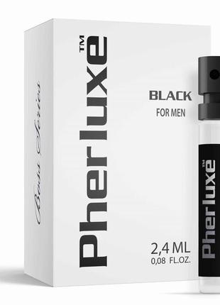 Парфуми з феромонами для чоловіків pherluxe black for man, 2.4 ml