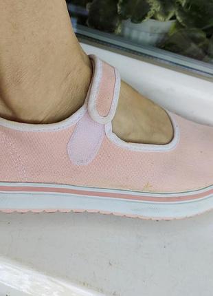 Слипоны на липучке, ботинки женские