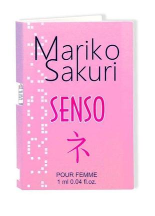 Парфуми з феромонами для жінок mariko sakuri senso, 1 ml