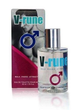 Парфуми з феромонами чоловічі v-rune male phero attractant, 50 мл