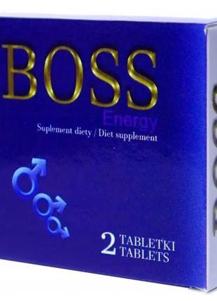 Таблетки для потенції boss, великобританія, 2 капсули, преміум...