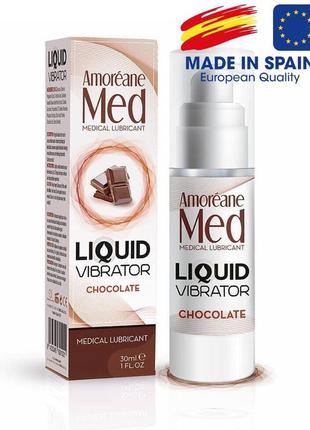 Стимулюючий лубрикант amoreane med: liquid vibrator chocolate ...