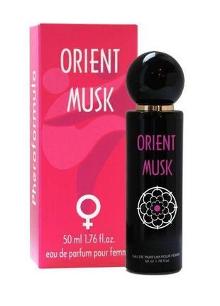 Парфуми з феромонами жіночі orient musk, 50 мл