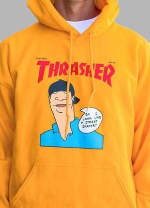 Худі з принтом thrasher  ⁇  толстовка thrasher