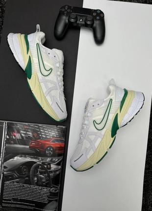 Чоловічі кросівки nike runtekk white green3 фото