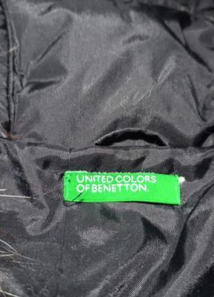 Пуховик дутик пальто куртка зимова united colors of benetton5 фото