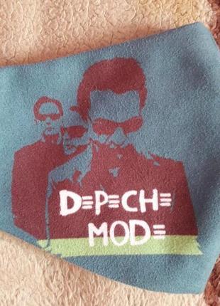 Продам маску для обличчя з принтом depeche mode