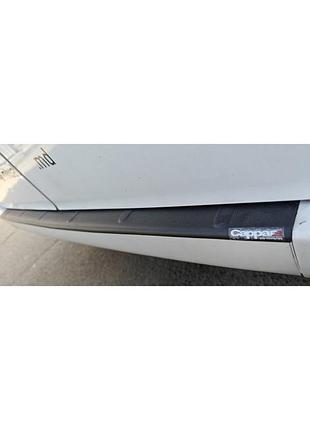 Накладка на задний бампер вито 639 (mercedes vito 639), abs