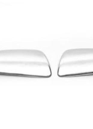 Хром накладки на зеркала авео т250/ aveo t250. нірж