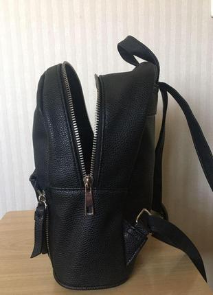 Чорний невеликий рюкзак new look7 фото