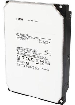 Жорсткий диск wd hgst 6tb sas 6 gb/s ultrastar 3.5 гелевий