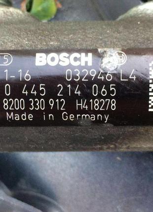 Бу топливная рейка renault , 1.9 dci, 8200330912, bosch 0445214065