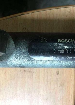 Бу топливная рампа renault 1,9 dci ,bosch, 0445214024,