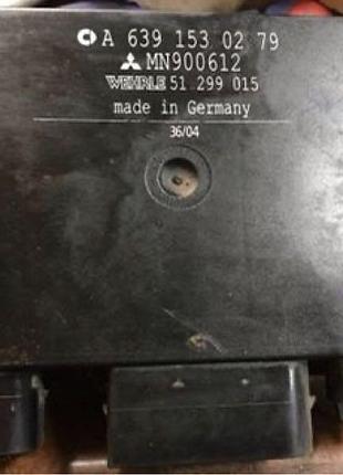 Б/у реле свечей накала  smart, colt, a6391530279, mn900612,