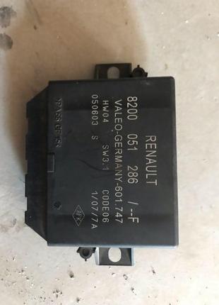Б/у блок управління парктроніком renault laguna ii, 8200051286,