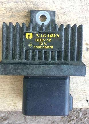 Б/у реле свічок напруження renault, рено, 7700115078