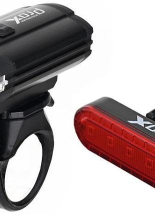 Комплект фар prox lupus ii set 300lm + 10lm usb (uyfgv-jo12)