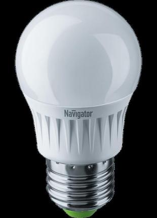 Лампа navigator 94469 nll-g45-7-230-4k-e27 куля,матів