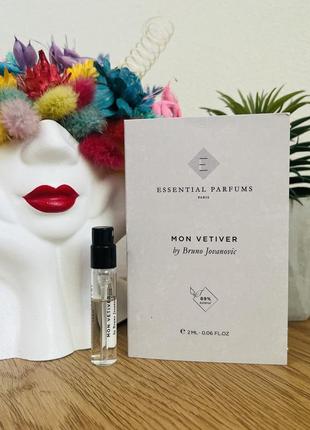 Оригинальный пробник парфюмированная вода essential parfums mon vetivever