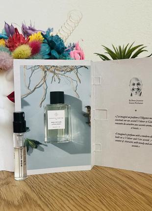 Оригинальный пробник парфюмированная вода essential parfums mon vetivever2 фото