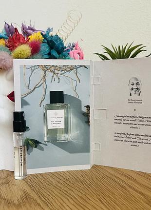 Оригинальный пробник парфюмированная вода essential parfums mon vetivever