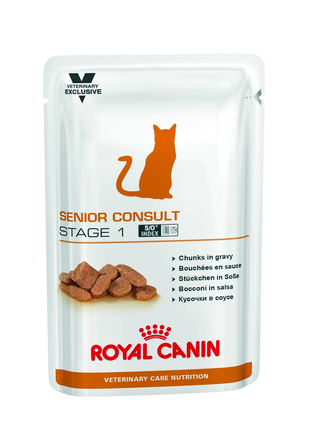 Royal canin senior consult stage 1 wet 100г*10шт - корм для котів