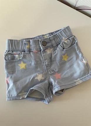 Шорты джинсовые gap 2-3 года