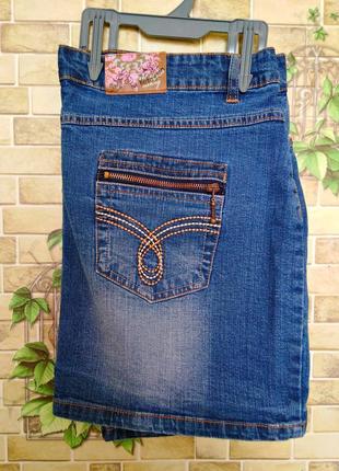 Стильная джинсовая юбка esmara, 💯 оригинал, молниеносная отправка 🚀⚡5 фото