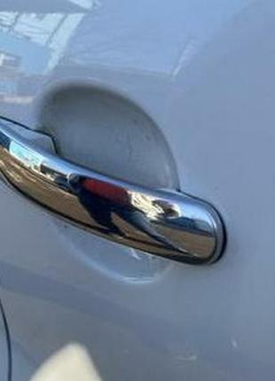 Хром накладки на ручки skoda a4 (шкода а4) неірж. 4 шт carmos