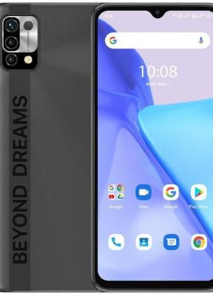 Смартфон umidigi power 5 carbon grey 6.53" and 11 helio g25 16mp 6150mah 3/64gb