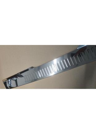 Накладка на задний бампер вито 447 (mercedes vito / v w447 2014+ гг.). нерж