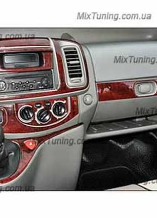 Декоративні накладки салону renault trafic (ріно трафік) 18 елементів, туреччина