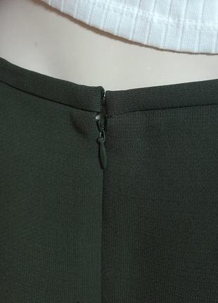 Бомбовая юбка миди цвета хаки calvin klein, 💯 оригинал, молниеносная отправка8 фото