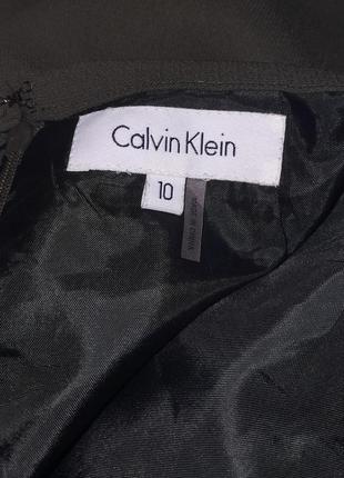 Бомбовая юбка миди цвета хаки calvin klein, 💯 оригинал, молниеносная отправка9 фото